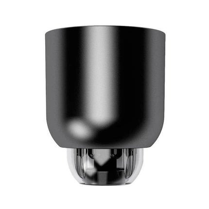 Wireless Home Security Camera for Indoor Monitoring black compact 1080P indoor camera with built-in mic, app remote viewing for pets and family