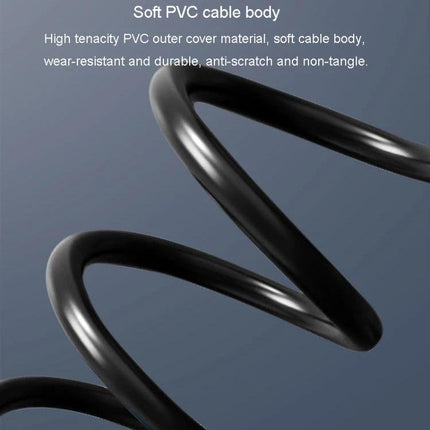 JINGHUA Cable for Connecting Devices in Daily Audio Setup - soft PVC cable body with gold-plated 3.5mm and 6.5mm connectors for everyday use