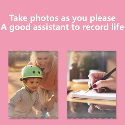 Mini Bluetooth Inkless Thermal Printer for Photos and Labels printing instant travel photos and custom labels with mother and child memory snapshots