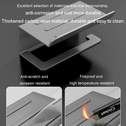 Practical Bathroom Shelf for Daily Paper and Phone Storage - sleek anti-corrosion steel shelf for toilet paper and phone, anti-scratch and heat-resistant
