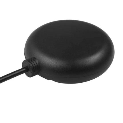 Enhanced GPS Car Antenna for Stronger Navigation Signals - compact black rubber GPS car antenna improving reception and reducing navigation errors