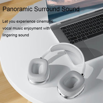 Wireless Over Ear Bluetooth Headphones With Memory Foam white P9 Pro Max over-ear headset with laptop, noise reduction, HiFi sound