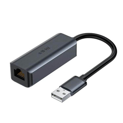 JINGHUA Gigabit LAN Converter for Computer Network Connections compact USB-to-Ethernet adapter for stable gaming, streaming, and remote work