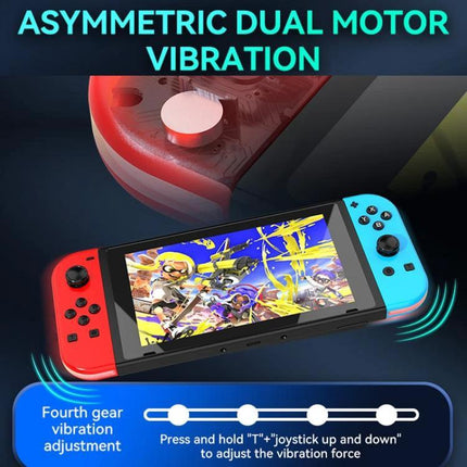 Controller for Everyday Gaming Sessions on Nintendo Switch - wireless asymmetric dual motor vibration for Mario Kart and Zelda, seamless handheld to TV play