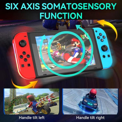 Controller for Everyday Gaming Sessions on Nintendo Switch - wireless six-axis tilt controller for seamless handheld to TV play, ideal for Mario Kart and Zelda