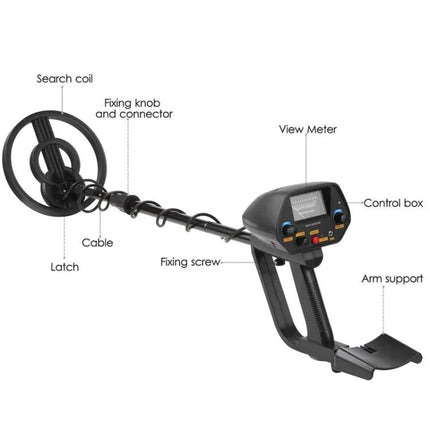 Outdoor Metal Detector for Underground Treasure Hunting