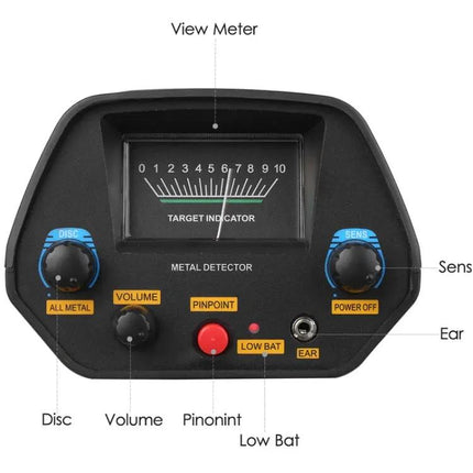 Outdoor Metal Detector for Underground Treasure Hunting