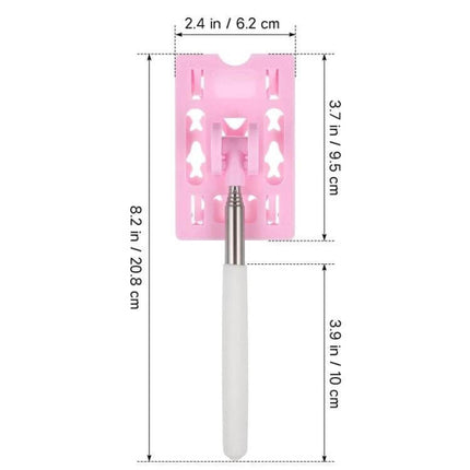 Portable Parking Extension Pole 60 cm Open Length Compact - pink compact pole 60cm open, 20cm folded, ABS plastic with stainless steel core