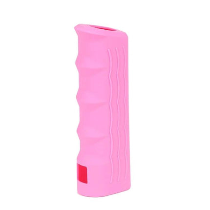 Universal Silicone Handbrake Cover Straight Sleeve For Daily Driving pink silicone grip sleeve for handbrake, soft non-slip protective cover
