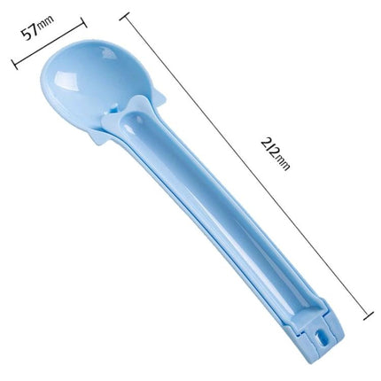 Spoon for Everyday Cat Feeding and Snack Giving at Home - blue measuring spoon for accurate portions and mess-free feeding