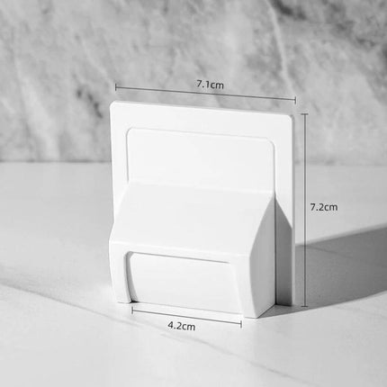 A Practical Bathroom Drain Guard for Everyday Pest Prevention white drain cover shown with 7.1cm x 7.2cm x 4.2cm dimensions