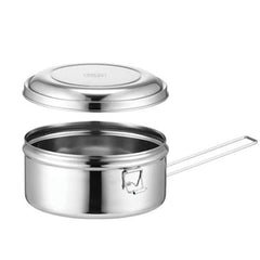 Elegant 304 Stainless Steel Double-Layer Lunch Container