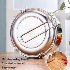 Elegant 304 Stainless Steel Double-Layer Lunch Container