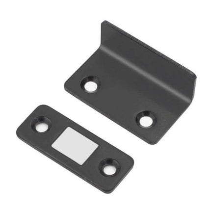 No Punch Invisible Door Suction Magnetic Catch For Wardrobe Doors slim L-type nickel-plated steel invisible magnetic catch for wardrobe doors