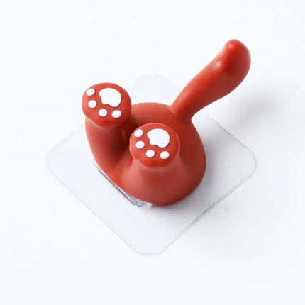 Cartoon Animal Punch-Free Toothbrush Hanger for Bathroom | Syndmart