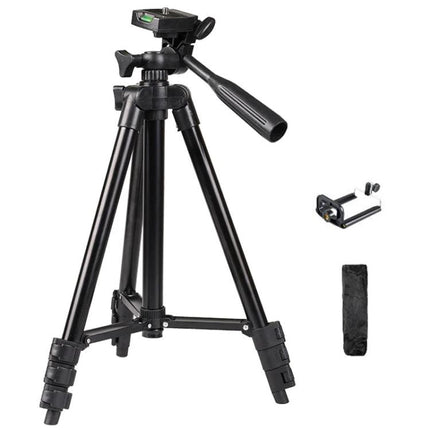 Portable Aluminum Tripod for DSLR Camera Photography with Bag - lightweight 360g aluminum alloy tripod with carry bag for travel and outdoor shooting