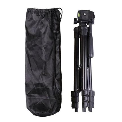 Portable Aluminum Tripod for DSLR Camera Photography with Bag - lightweight 360g aluminum alloy tripod with carrying bag for travel and outdoor photography