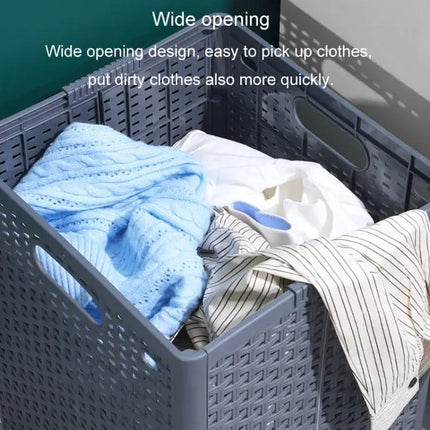 Foldable Wall Mounted Dirty Clothes Basket For Bathroom | Syndmart
