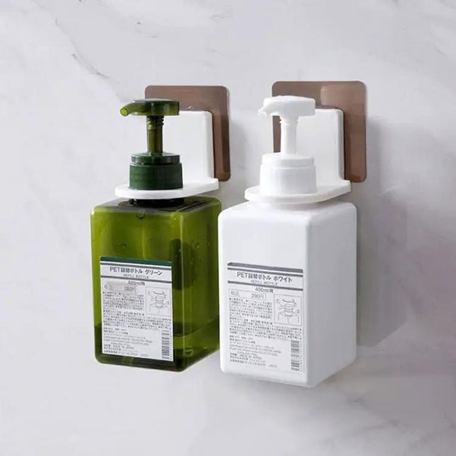 Plastic No Drill Bathroom Hanging Shelf For Shower Gel And Shampoo | Syndmart