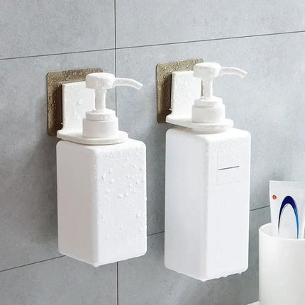 Plastic No Drill Bathroom Hanging Shelf For Shower Gel And Shampoo