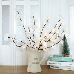 Orchid Blossom Chandelier Lamp for Elegant Room Decor