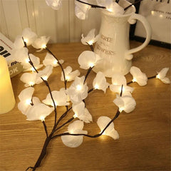 Orchid Blossom Chandelier Lamp for Elegant Room Decor