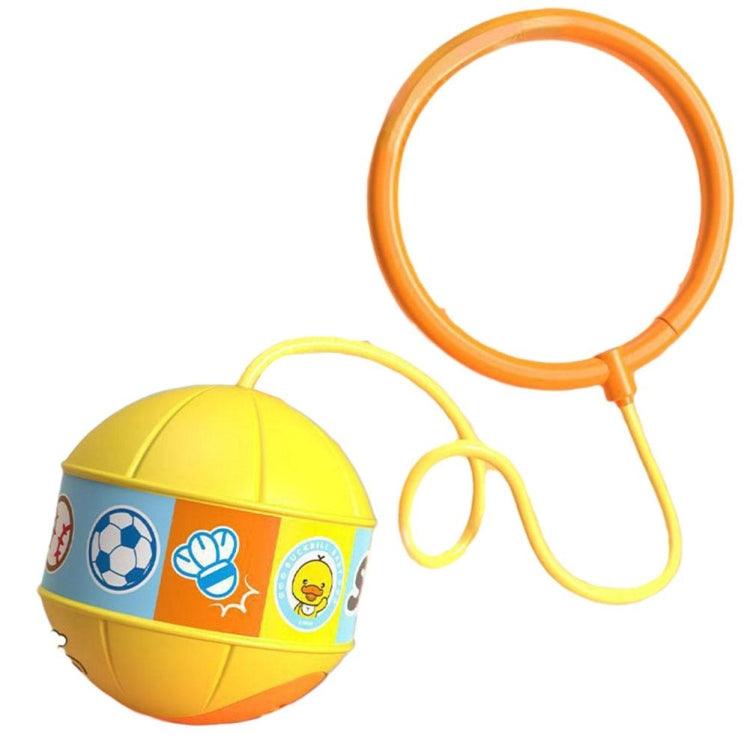 Glowing Ankle Bounce Balls for Kids - Portable One-Foot Skipping Fun