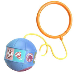 Glowing Ankle Bounce Balls for Kids - Portable One-Foot Skipping Fun