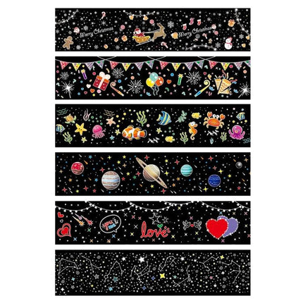 Create a Cozy Home Atmosphere with Cartoon Projection Night Light projecting colorful themed scenes (Christmas, party, ocean, space, love, stars) for bedtime and mood lighting