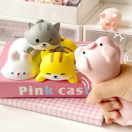 Comfortable Memory Foam Mouse Pad with Cute Animal Designs for Wrist Support