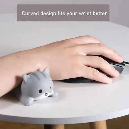Comfortable Memory Foam Mouse Pad with Cute Animal Designs for Wrist Support