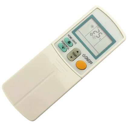 Daikin Replacement Remote Control for Air Conditioners white handheld remote with LCD screen and buttons