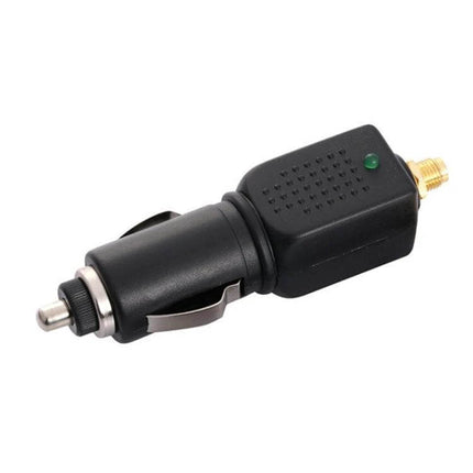 Vehicle GPS Signal Jammer for Cars with 5-Meter Range — compact 1560-1580 MHz car plug jammer with LED indicator and SMA antenna port
