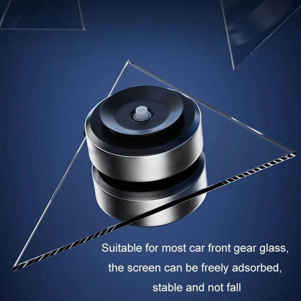 MagSafe Car Phone Holder With Strong Suction Cup For Everyday Driving – vacuum suction mount on car windshield for stable, MagSafe-compatible phone attachment