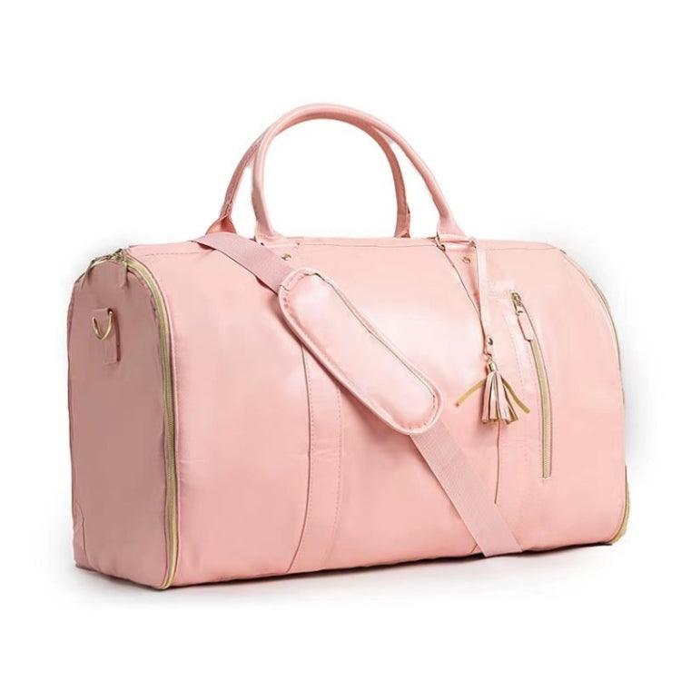 Stylish PU Leather Multi-Functional Travel and Gym Bag with Ample Storage