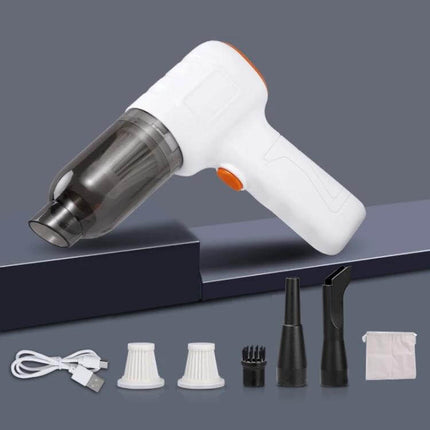 Car Vacuum Cleaner Wireless Handheld for Car Interiors compact cordless ABS vacuum with accessories for seats dashboards upholstery and carpets