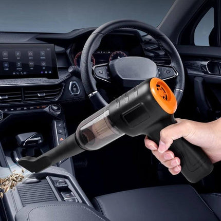 Car Vacuum Cleaner Wireless Handheld for Car Interiors - cordless ABS handheld vacuum cleaning car seats, dashboard, upholstery and carpets