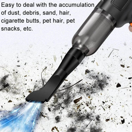 Car Vacuum Cleaner Wireless Handheld for Car Interiors compact cordless ABS vacuum cleaning seats dashboards upholstery and carpets