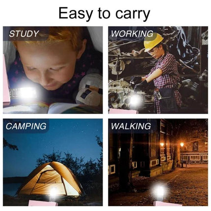 Compact USB Light for Emergency Use During Travel and Home - compact wallet keychain LED for reading, camping, walking, working and travel emergencies