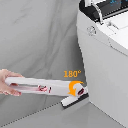 Desktop Mini Mop With Sponge Head For Quick Cleanups — compact 180° folding desk mop for one-hand wringing, absorbent biodegradable sponge for spills and crumbs