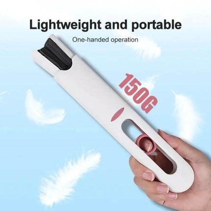 Desktop Mini Mop With Sponge Head For Quick Cleanups - lightweight portable desk sponge mop, one-handed 180° fold, biodegradable, 150g