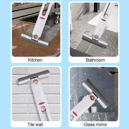Desktop Mini Mop With Sponge Head For Quick Cleanups used on kitchen, bathroom, tile wall and glass mirror for fast desk and counter spills