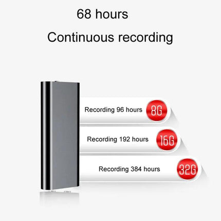 Q25 Voice Recorder 4-32GB HD Screen Noise Canceling Clip