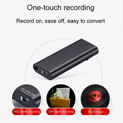 Q25 Voice Recorder 4-32GB HD Screen Noise Canceling Clip