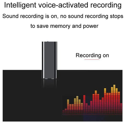 Q25 Voice Recorder 4-32GB HD Screen Noise Canceling Clip