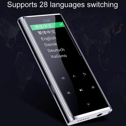 M27 1.8 Inch Bluetooth MP3 MP4 Music Player Recorder 32GB