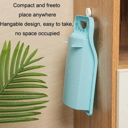 Handy Manual Washboard for Washing Socks and Underwear at Home hanging compact anti-slip hand protection turquoise