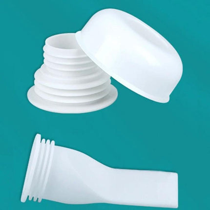 Daily Use Kitchen Drain Seal for Odor Prevention at Home - white multi-layer silicone drain stopper preventing odors and pests