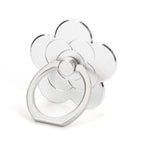 5 Leaf Flower Oxidation Silver