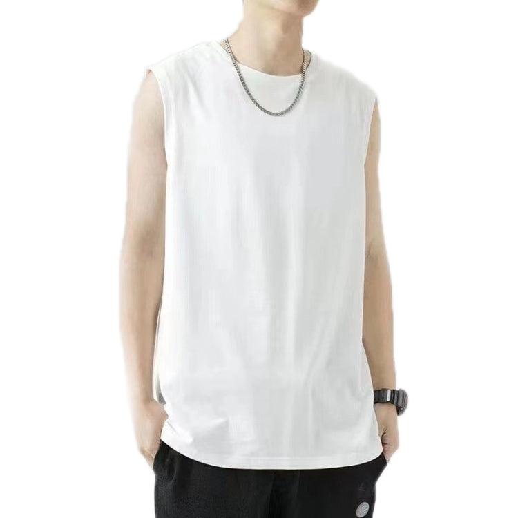 Sleeveless Men's Summer Sports Vest for Basketball and Fitness Activities